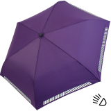 iX-brella Mini Kinderschirm Safety Reflex extra leicht - berry