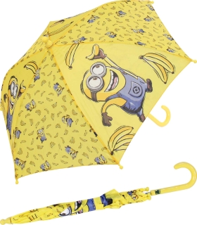 Kinderschirm kleiner Kindergarten Stockschirm Regenschirm Minions
