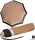 Knirps Regenschirm Automatik - Minimatic SL sturmsicher - Border toffee