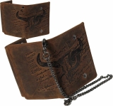 LandLeder Kettenbörse BULL & SNAKE mit RFID Schutz