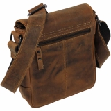 LandLeder Umhängetasche Full Flap BULL & SNAKE