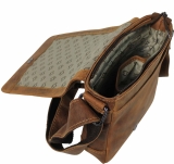 LandLeder Umhängetasche Full Flap BULL & SNAKE