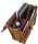 LandLeder 6 tlg Aktenmappe PINCH OF WAX - natur