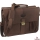 LandLeder 6 tlg Aktenmappe PINCH OF WAX - braun