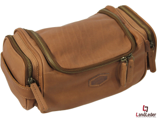 LandLeder Kulturtasche PINCH OF WAX - natur