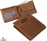 LandLeder 2 tlg Scheinbörse PINCH OF WAX RFID Schutz - natur