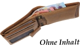 LandLeder 2 tlg Scheinbörse PINCH OF WAX RFID Schutz - natur
