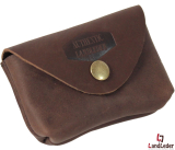 LandLeder Münzbörse PINCH OF WAX - braun