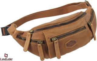 LandLeder Gürteltasche PINCH OF WAX - natur