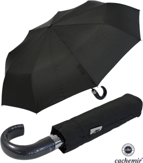 Automatik 22,99 € Carbon Op, Regenschirm Taschenschirm Rundhakengriff Cachemir