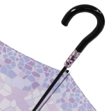 Gaudi Regenschirm Automatik Stockschirm Damen groß stabil sturmsicher Mosaik - lila