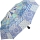 Gaudi Regenschirm Automatik Taschenschirm stabil sturmsicher mini Patchwork Muster - blau