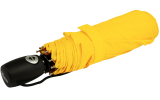 iX-brella stabiler Taschenschirm Mini Regenschirm mit Auf-Zu-Automatik - mid class gelb