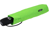 iX-brella stabiler Taschenschirm Mini Regenschirm mit Auf-Zu-Automatik - mid class neon gr&uuml;n