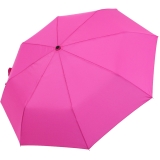 iX-brella stabiler Taschenschirm Mini Regenschirm mit Auf-Zu-Automatik - mid class neon pink