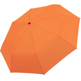 iX-brella stabiler Taschenschirm Mini Regenschirm mit Auf-Zu-Automatik - mid class neon orange