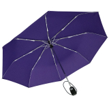 iX-brella stabiler Taschenschirm Mini Regenschirm mit Auf-Zu-Automatik - mid class berry