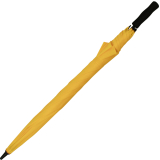 iX-brella Full-Fiber Golfschirm XXL 130cm leicht sturmfest mit Softgriff gelb