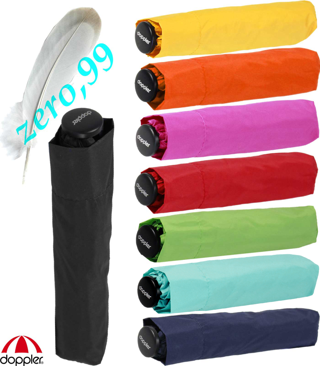 Doppler zero,99 Damen leichter extrem Taschenschirm, 25,99 € Mini