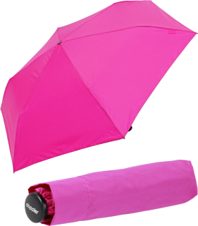 Doppler zero,99 extrem leichter Mini Damen Taschenschirm - fancy pink