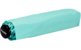 Doppler zero,99 extrem leichter Mini Damen Taschenschirm - aqua blue