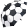 Fußball XL Golfschirm-Partnerschirm mit Automatik Soccer