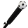 Fußball XL Golfschirm-Partnerschirm mit Automatik Soccer
