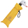 Cachemir Solid Rain Colors Mini Taschenschirm mit Entengriff - Hand&ouml;ffner - gelb