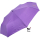 Cachemir Solid Rain Colors Mini Taschenschirm mit Entengriff - Hand&ouml;ffner - lila