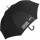 Regenschirm-Set Stockschirm und Taschenschirm mit Automatik &quot;Katzen haben Personal...&quot; schwarz schwarz