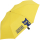Regenschirm-Set Stockschirm und Taschenschirm mit Automatik &quot;Katzen haben Personal...&quot; navy-blau gelb