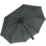 Knirps Regenschirm Taschenschirm Large Duomatic Nimbus black