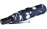 Knirps Taschenschirm Slim Duomatic Auf-Zu-Automatik Dots - navy