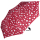 Knirps Taschenschirm Slim Duomatic Auf-Zu-Automatik Dots - rot