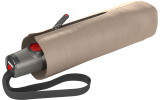 Knirps Taschenschirm T.100 Duomatic Auf-Zu-Automatik UV Schutz - taupe