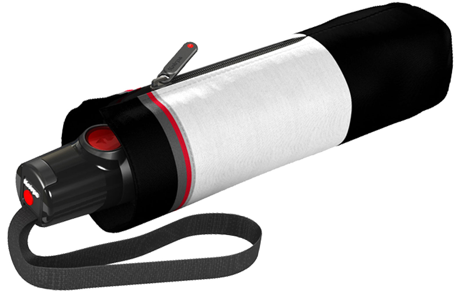 Knirps Taschenschirm T.100 Duomatik Auf-Zu-Automatik ID Stripe