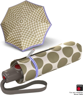 Knirps Taschenschirm T.100 Duomatik Auf-Zu-Automatik UV Schutz Recife - marina