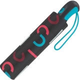 Esprit Taschenschirm Easymatic Light mit Auf-Zu Automatik Letterjam - multicolor