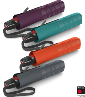 Knirps Taschenschirm T.200 Duomatic - stabil und sturmfest - Solids Reflective