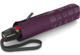 Knirps Taschenschirm T.200 Duomatic - stabil und sturmfest - Solids Reflective - purple