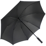 iX-brella Automatik XXL Golfschirm mit farbigem Gestell aus Fiberglas - schwarz