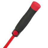 iX-brella Automatik XXL Golfschirm mit farbigem Gestell aus Fiberglas - rot