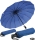 iX-brella 16-teiliger Taschenschirm mit Handöffner - blau