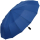 iX-brella 16-teiliger Taschenschirm mit Handöffner - blau