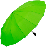 iX-brella 16-teiliger Taschenschirm mit Handöffner - grün