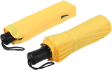 iX-brella 16-teiliger Taschenschirm mit Handöffner - gelb
