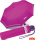 Scout Kinderschirm Mini Taschenschirm Basic mit reflektierenden Streifen - dark pink