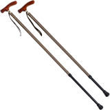 Gastrock Gehstock Washi mit Fritzgriff - braun