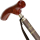 Gastrock Gehstock Washi mit Fritzgriff - braun