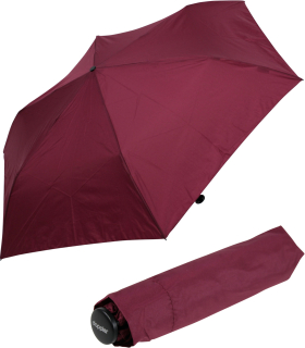 Doppler zero,99 extrem leichter Mini Damen Taschenschirm - royal berry